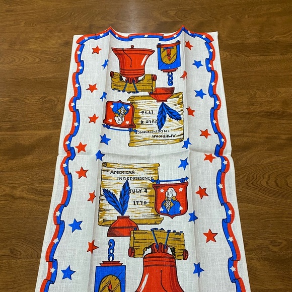 Liberty Bell Bicentennial Kitchen Tea Towel 1776 - Picture 4 of 4